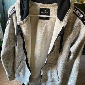 Grey Hollister Jacket for Men Sz Small